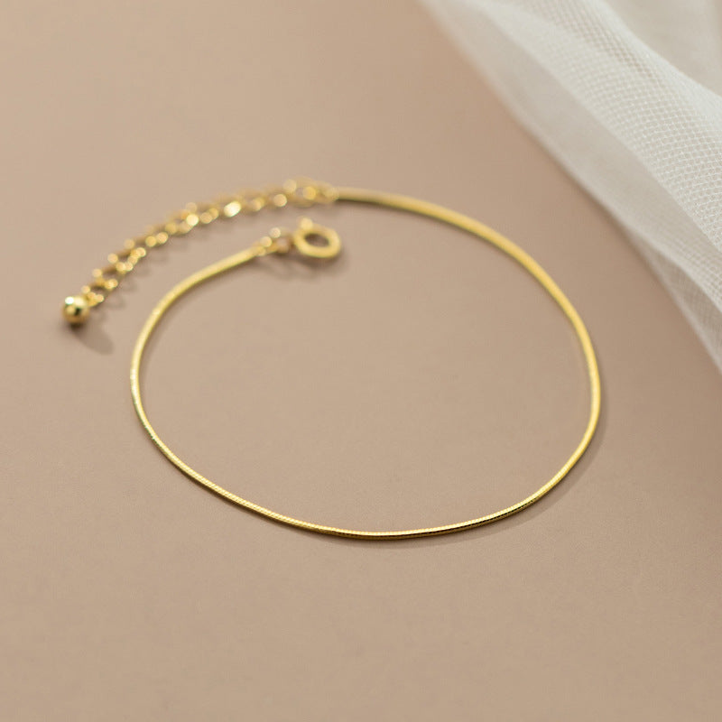 CleefLux™ Simple Plain Anklet