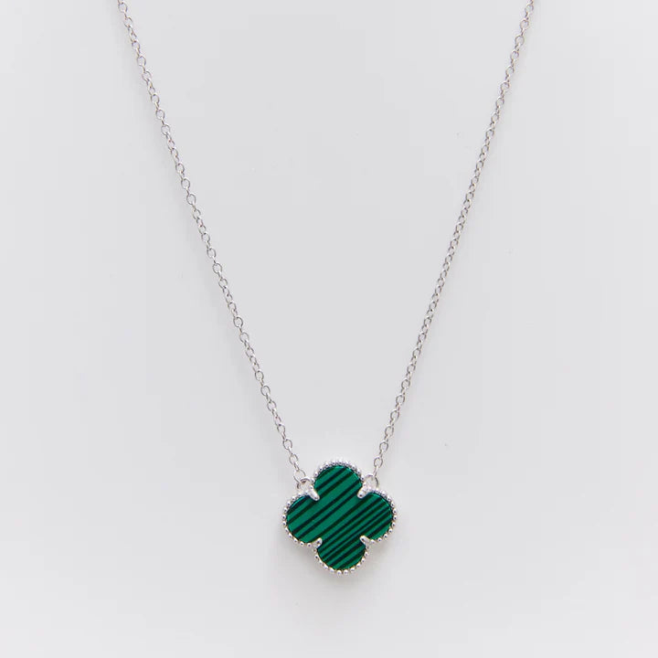 CleefLux™ Clover Necklace Silver