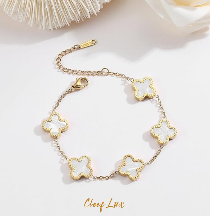 CleefLux™ Sleek Clover Bracelet