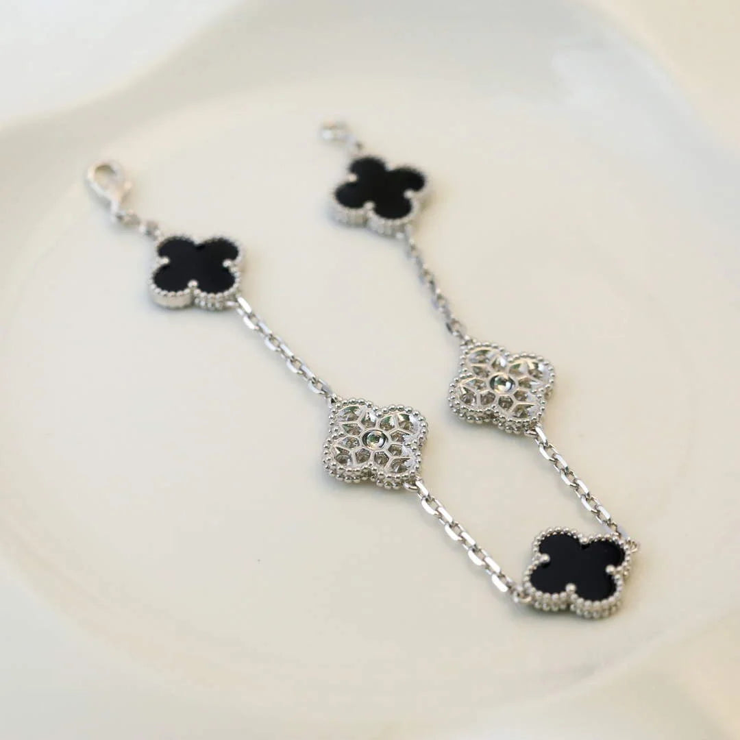 CleefLux™ Clover Iced Bracelet