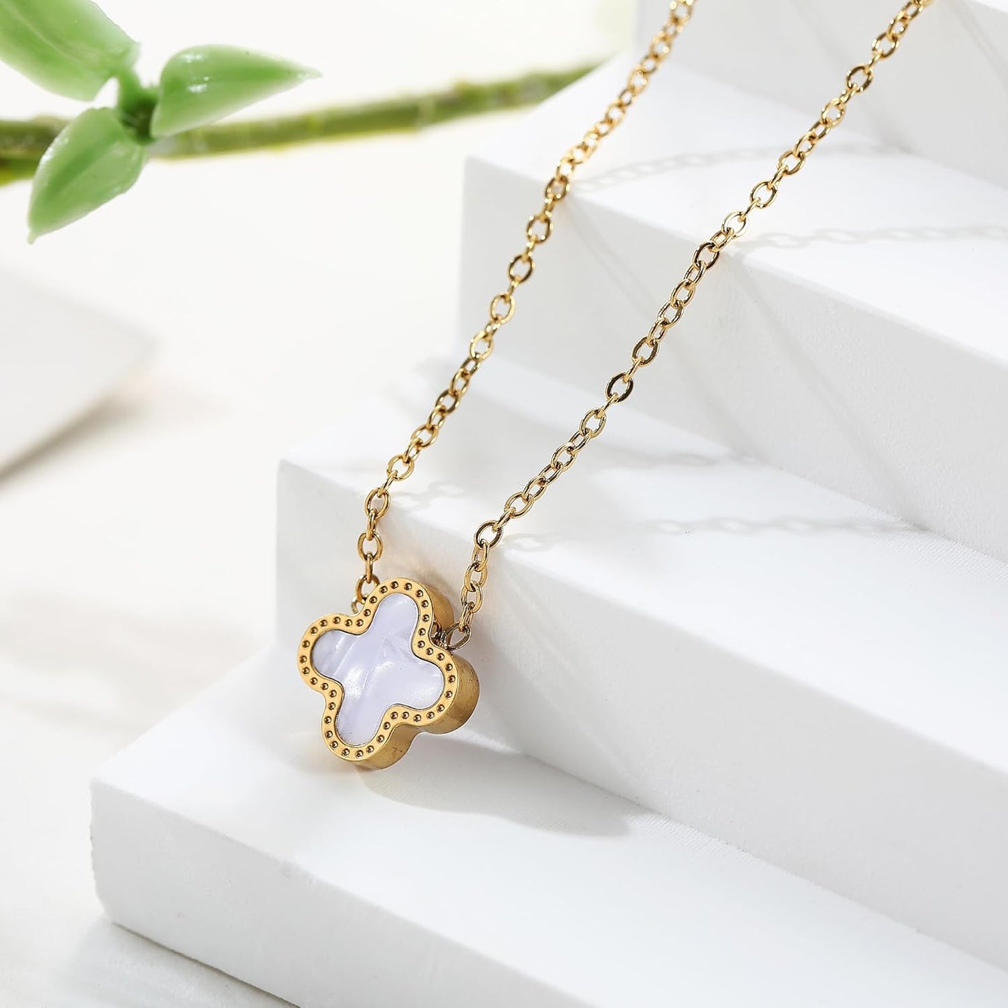 CleefLux™ sleek Clover Necklace