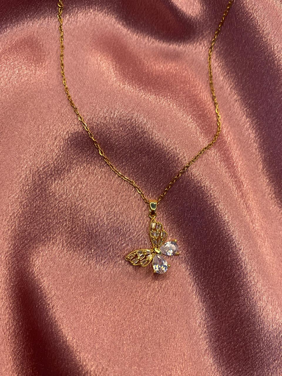 Butterfly necklace