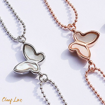 CleefLux™ Butterfly Double Layer Anklet