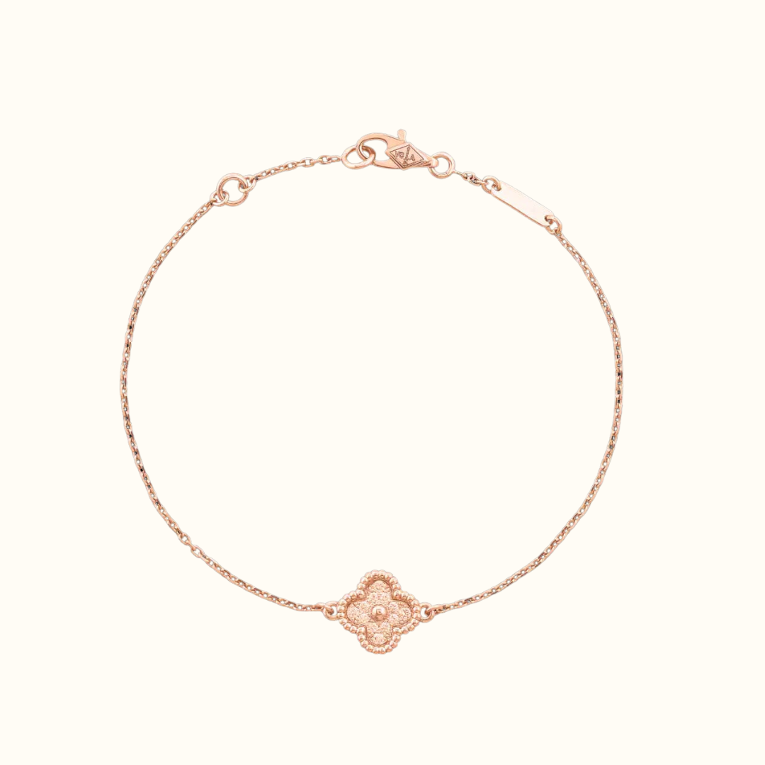 CleefLux™ Diamond Clover Bracelet (1 Left)