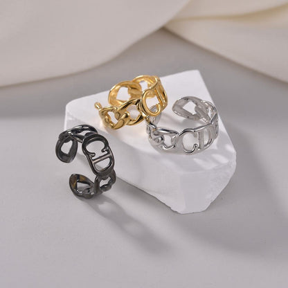 CleefLux™  Viral Adjustable CD Ring