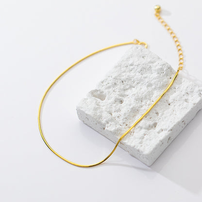 CleefLux™ Simple Plain Anklet