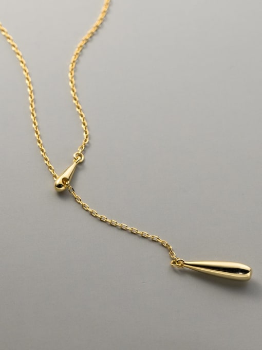 Water Drop Tassel Necklace