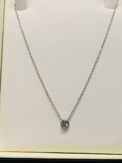 CleefLux™ Single Diamond Pendant (Gold/Silver)