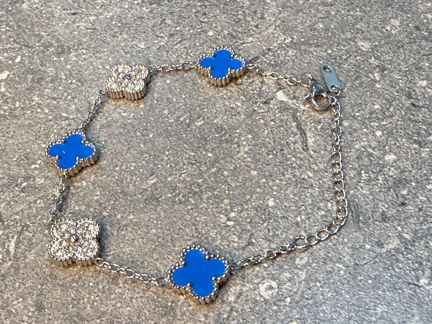 CleefLux™ Clover Iced Bracelet