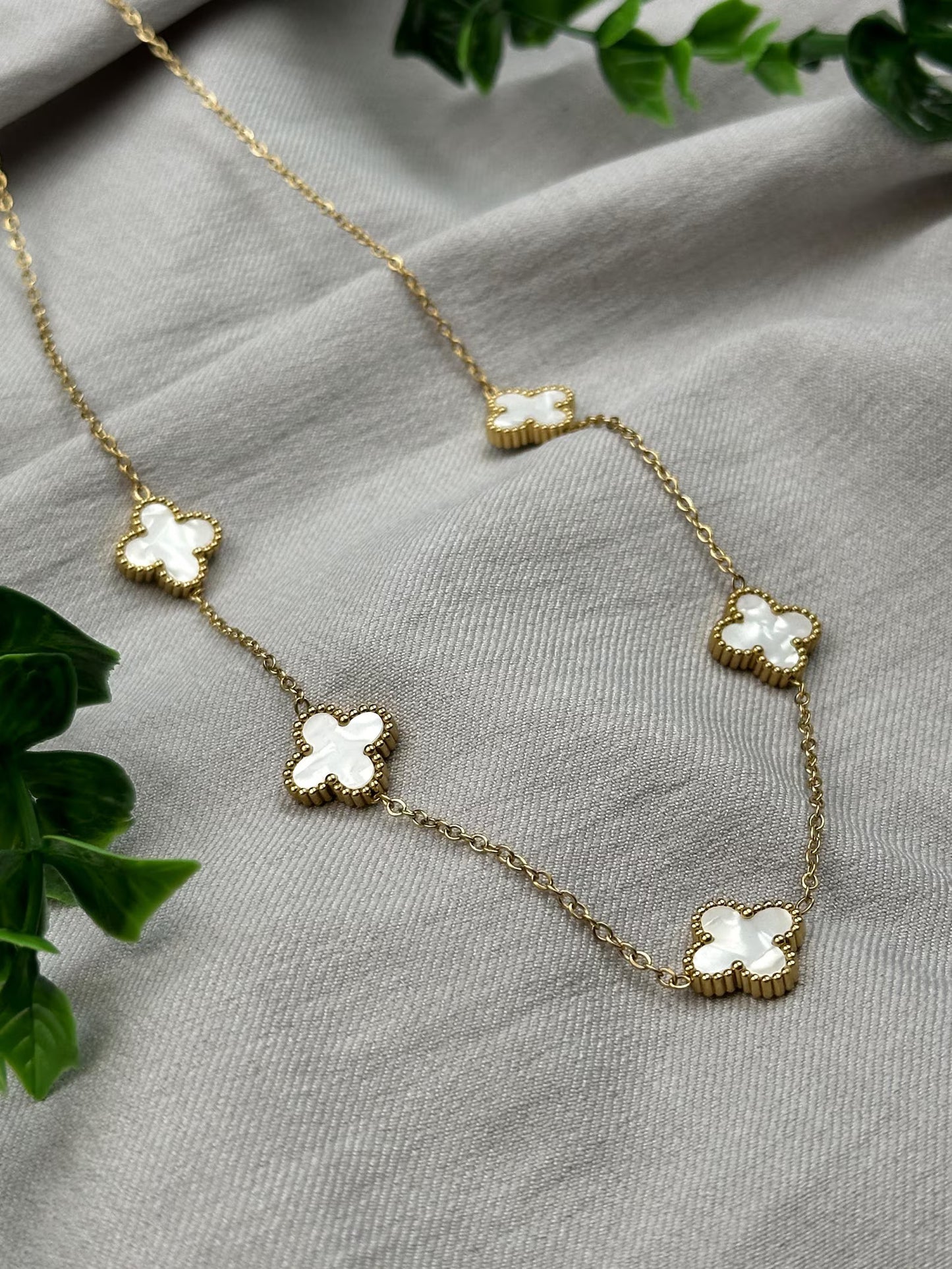 CleefLux™  Patch Clover Necklace (4 Leaf)