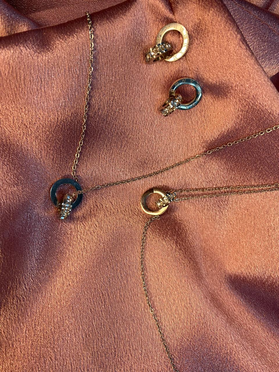glamorous zirconia set