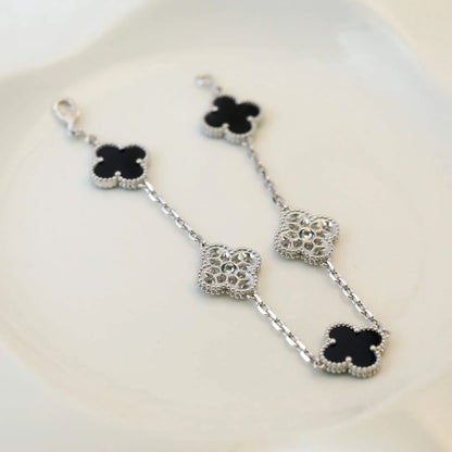 CleefLux™ Clover Iced Bracelet