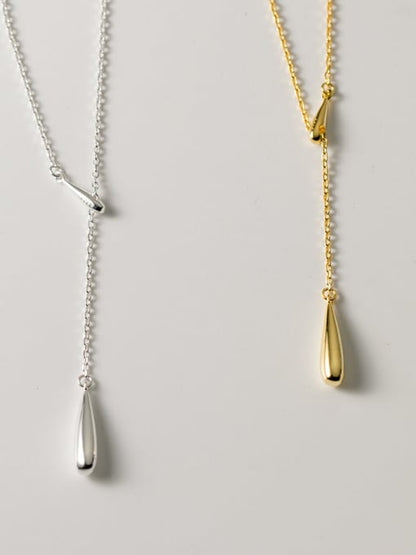 Water Drop Tassel Necklace