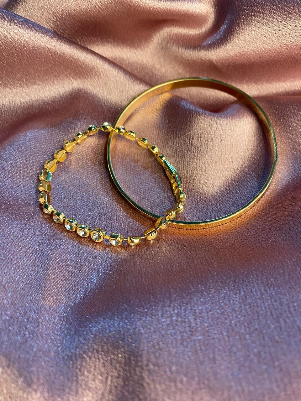 sparkling luxury iced out bracelet